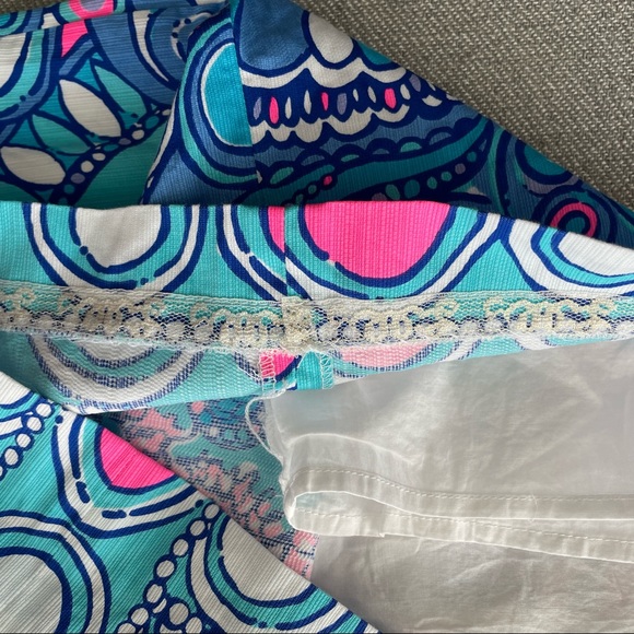 Lilly Pulitzer Abigail Shift Dress Sea Jewels 6 - Picture 7 of 13